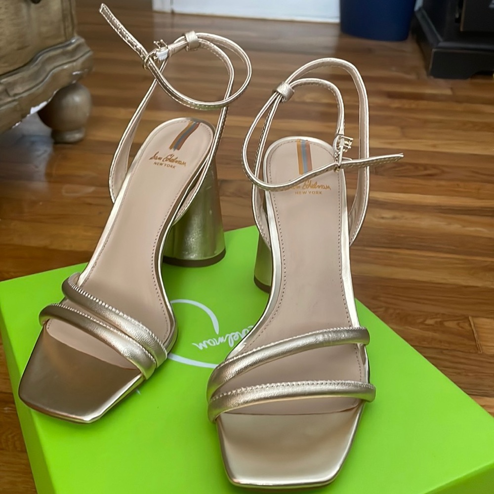 Sam Edelman - KIA Gold leather heel